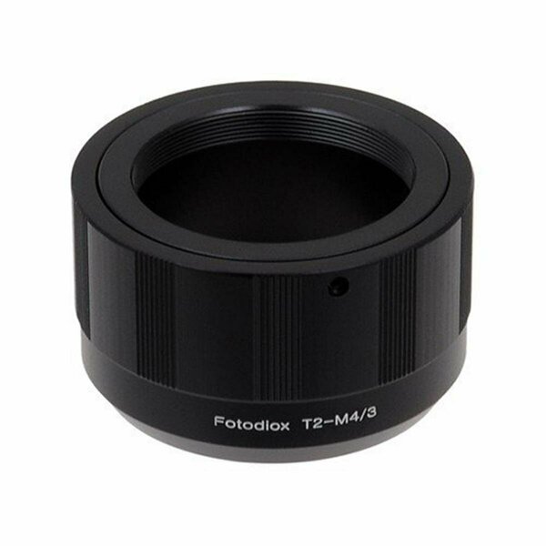 Fotodiox Lens Mount Adapter - T-Mount Screw Mount SLR Lens To Micro Four Thirds Mount Mirrorless Camera Body T2-MFT